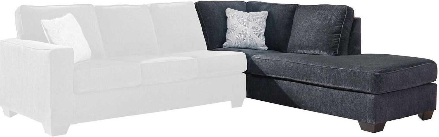 Altari 2-Piece Sectional and Chair In Slate 87213U16