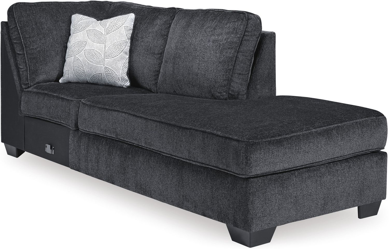 Altari 2-Piece RAF Sectional and Ottoman In Slate 87213U7