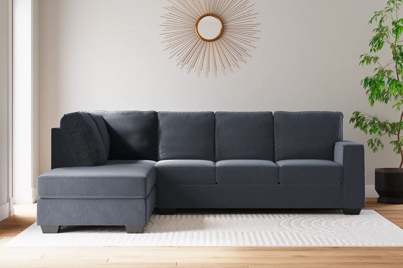 Altari 2-Piece LAF Sectional and Ottoman In Slate 87213U9