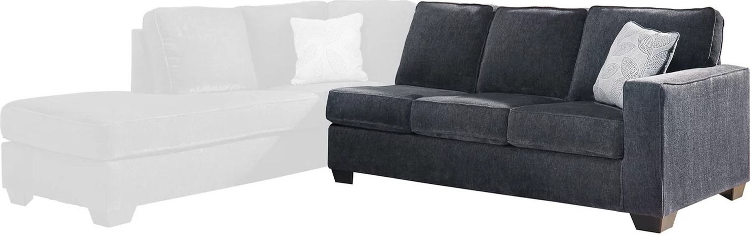 Altari 2-Piece LAF Sectional and Ottoman In Slate 87213U9