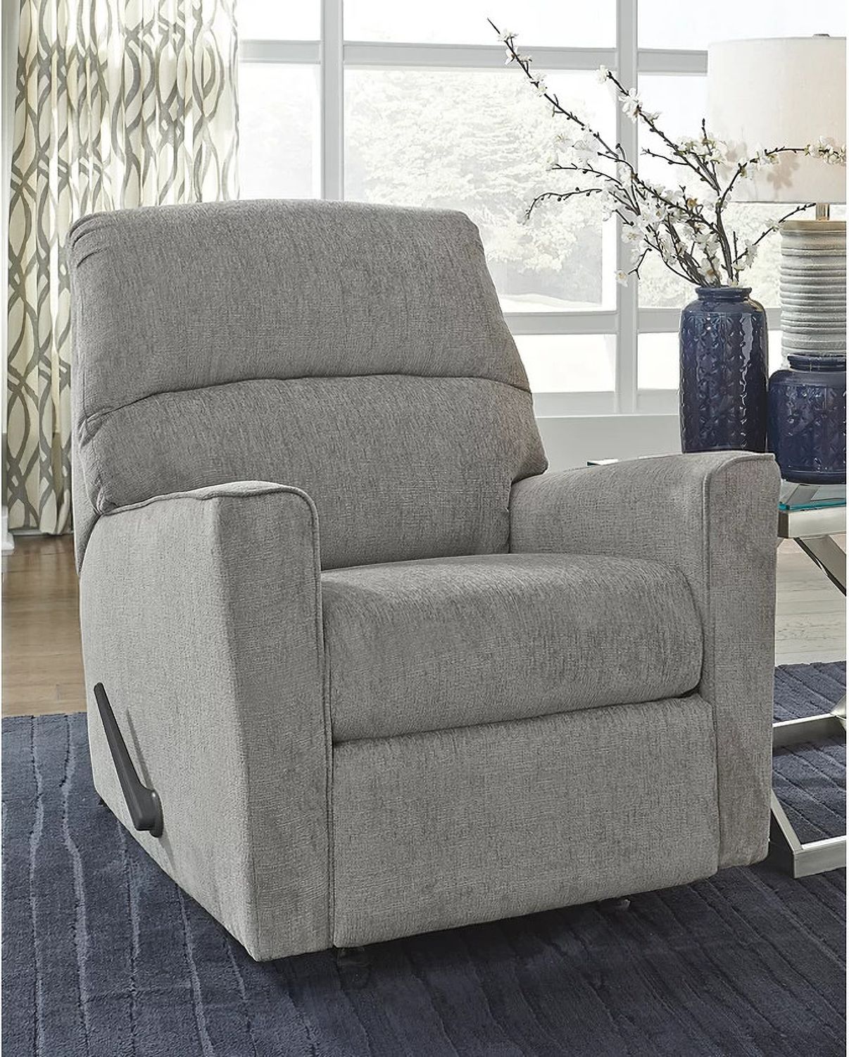 Altari Rocker Recliner In Alloy 8721425
