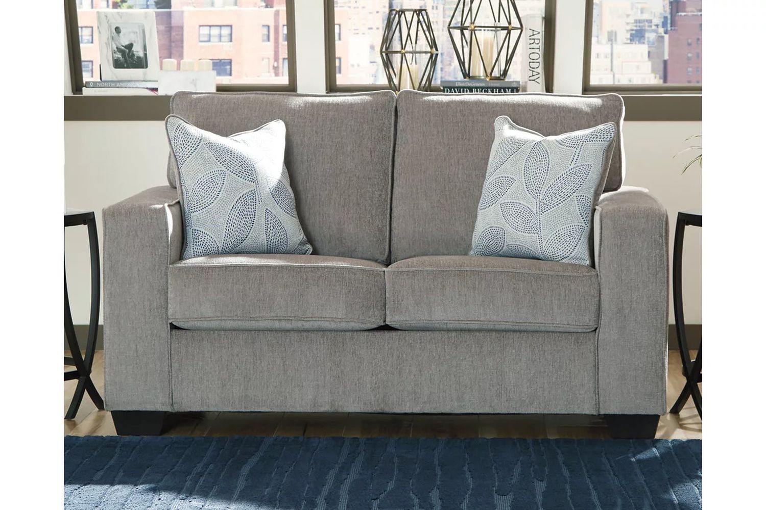 Altari Loveseat In Alloy 8721435