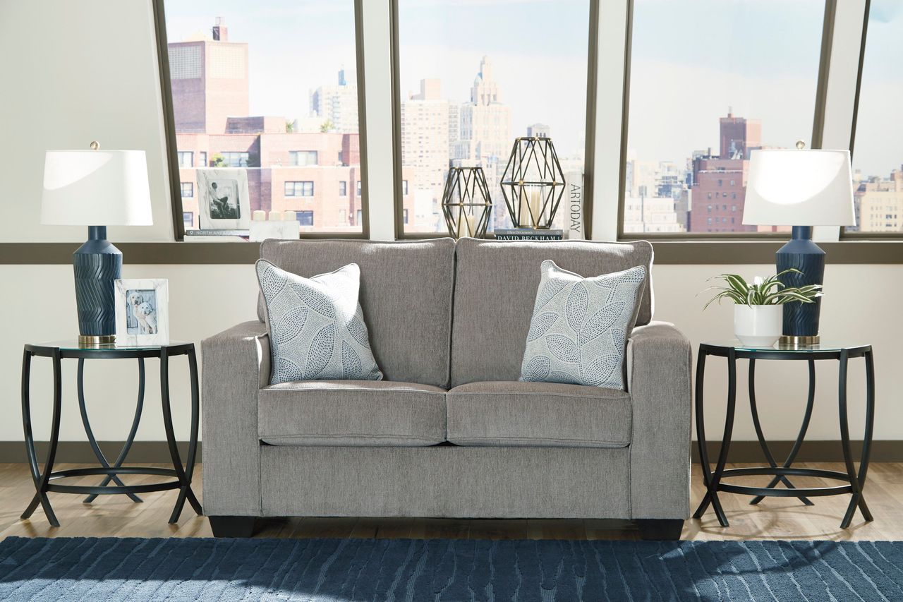 Altari Loveseat In Alloy 8721435