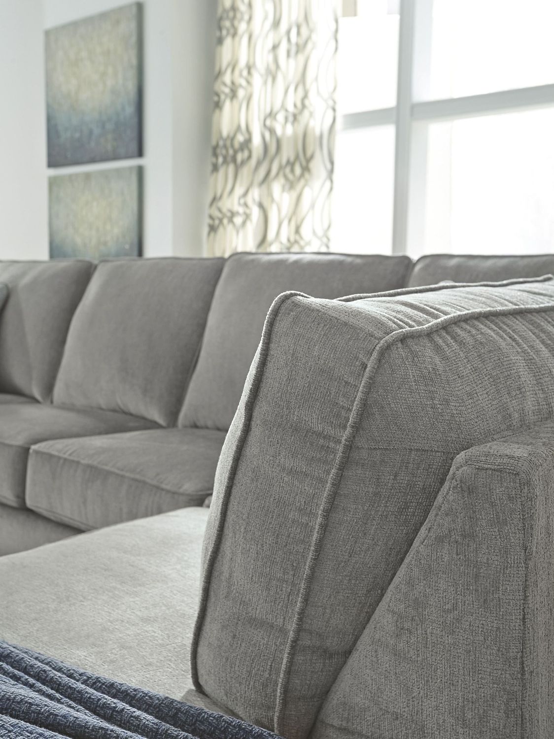 Altari 2-Piece LAF Sectional In Alloy 87214S1