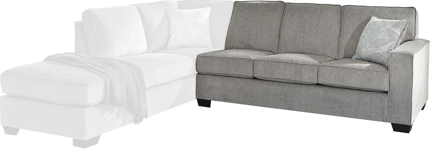 Altari 2-Piece LAF Sectional In Alloy 87214S1