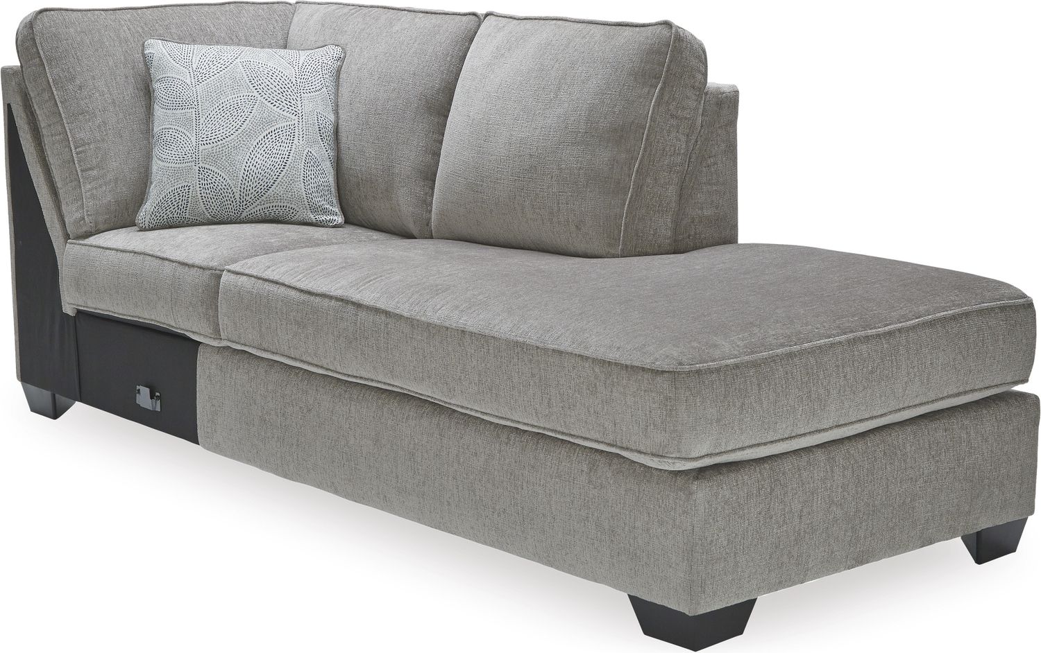Altari 2-Piece RAF Sectional In Alloy 87214S2