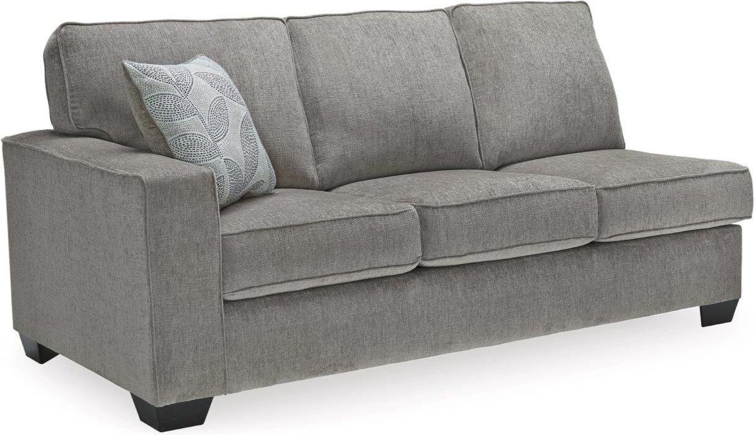 Altari 2-Piece RAF Sleeper Sectional With Chaise In Alloy 87214S3
