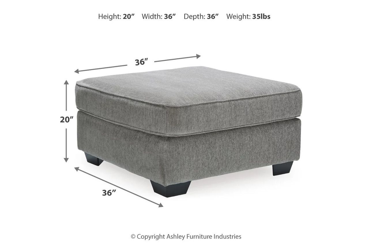 Altari 2-Piece LAF Sleeper Sectional With Chaise In Alloy 87214S4