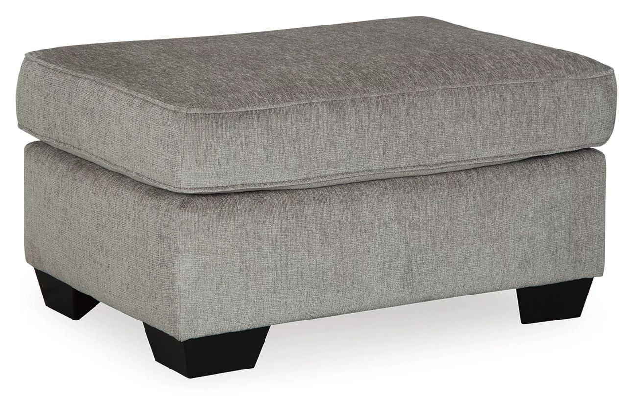 Altari 2-Piece Sleeper Sectional and Ottoman In Alloy 87214U12