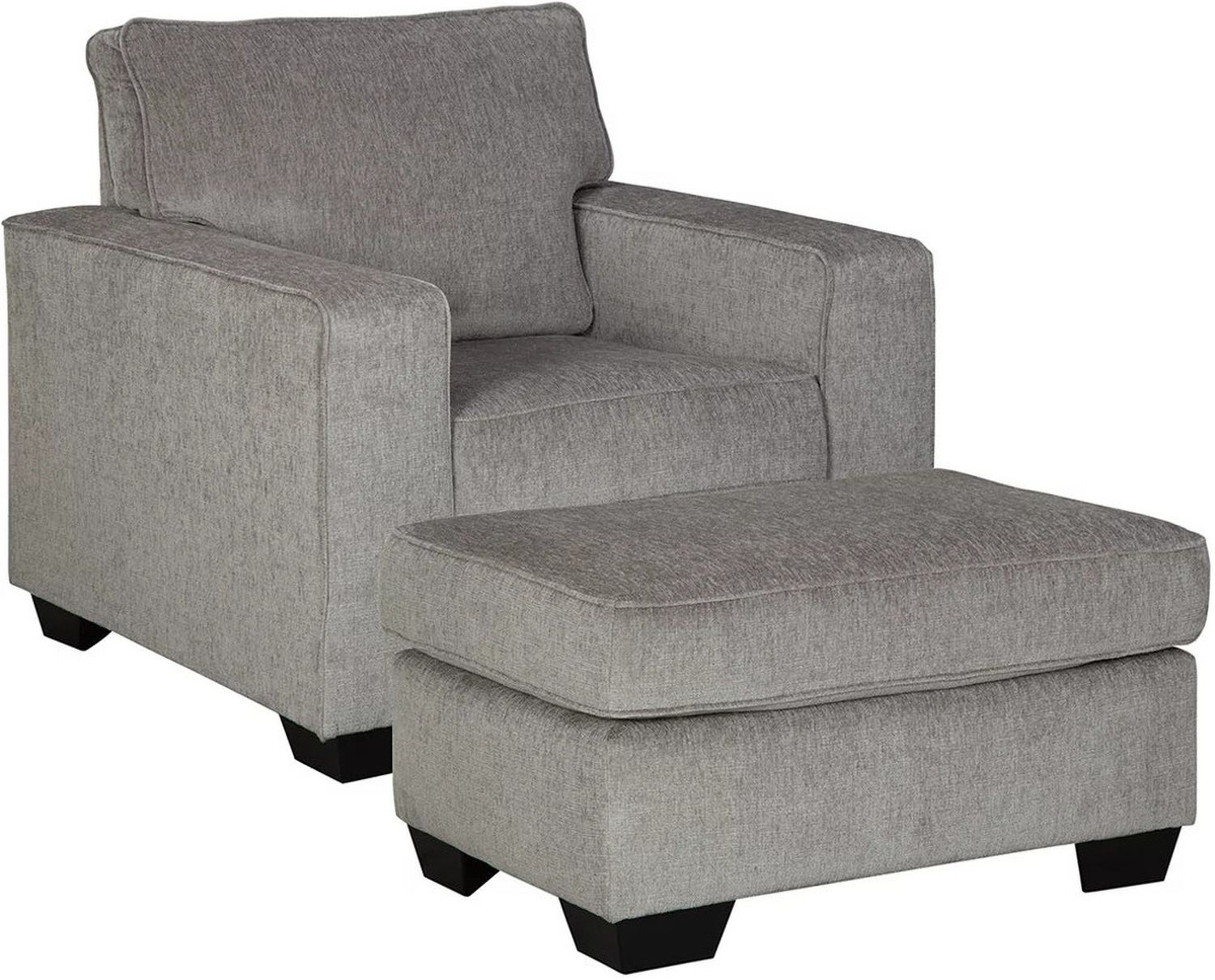 Altari Chair and Ottoman In Alloy 87214U4