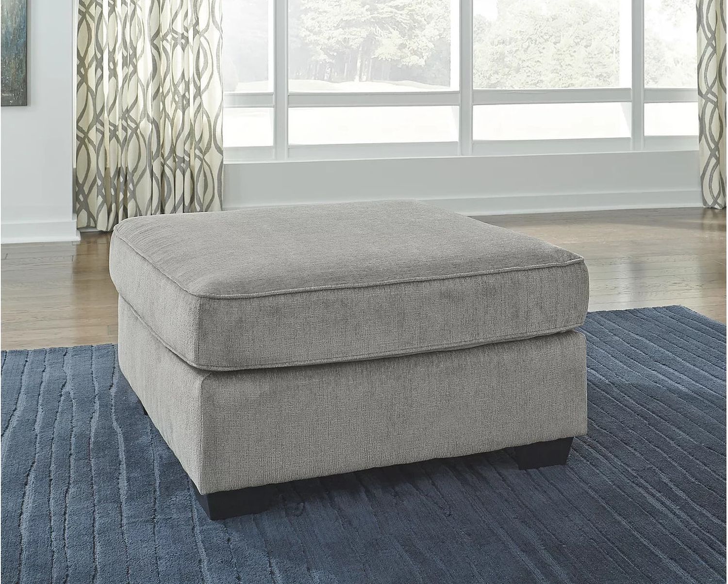 Altari 2-Piece Sleeper Sectional and Ottoman In Alloy 87214U8