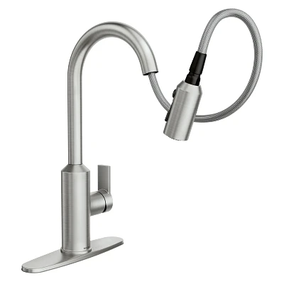 Meena One-Handle High Arc Pulldown Kitchen Faucet 87270SRS
