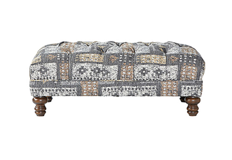 8750OT OTTOMAN Tupper Flannel 8750OT15