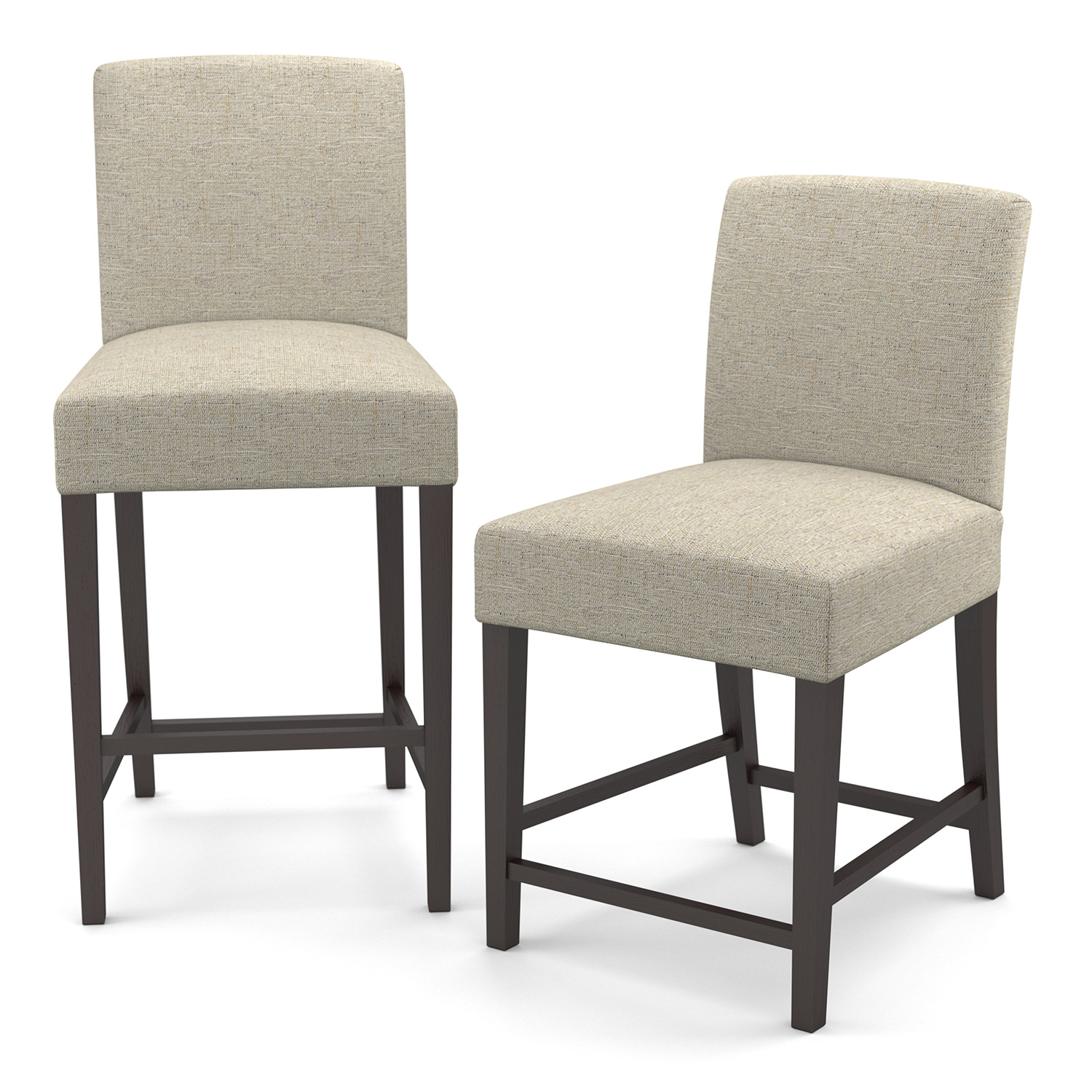 Myerlette 2 - 24" & 30" Barstools - Dark Walnut - 8780DW/24 8780DW24