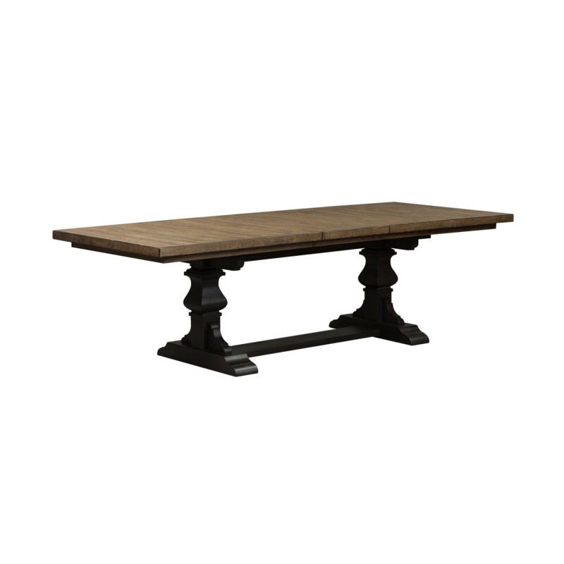 Harvest Home 7 Piece Trestle Table Set 879DR7TRS