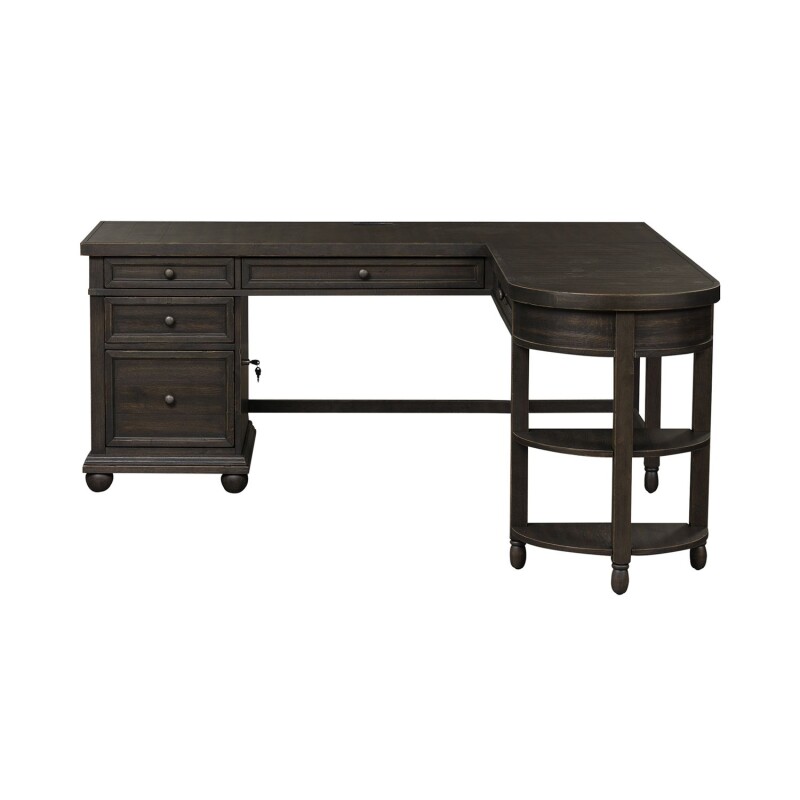 Harvest Home L Writing Desk Base 879HO111B