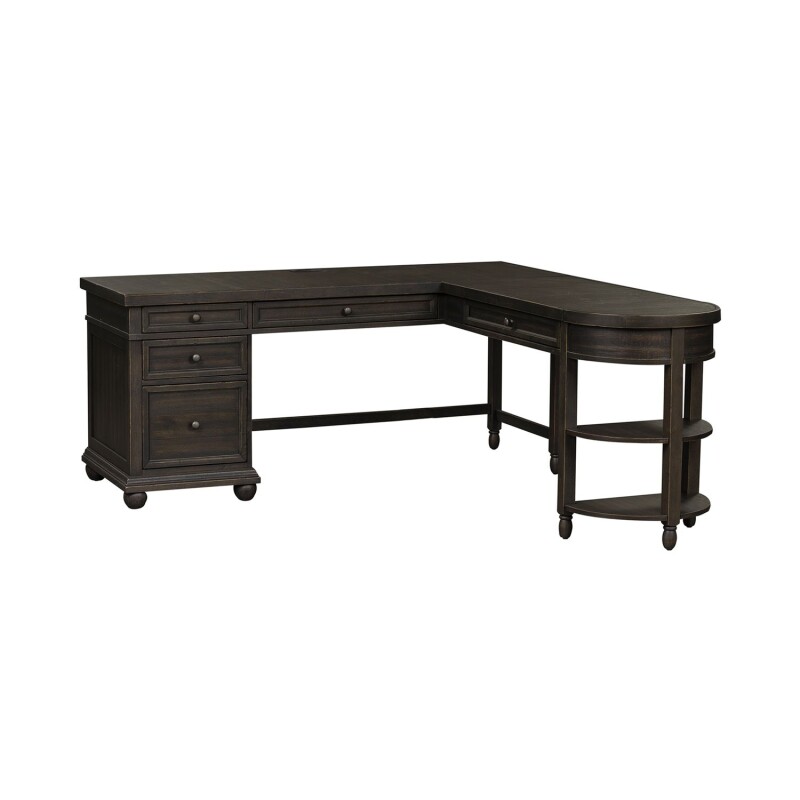 Harvest Home L Shaped Desk Set 879HOLSD