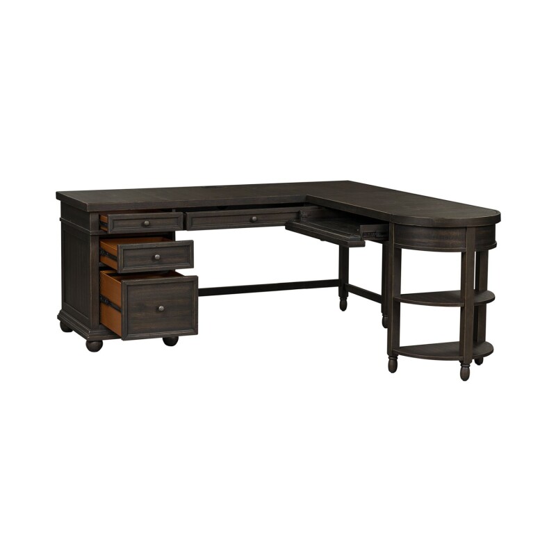 Harvest Home L Shaped Desk Set 879HOLSD