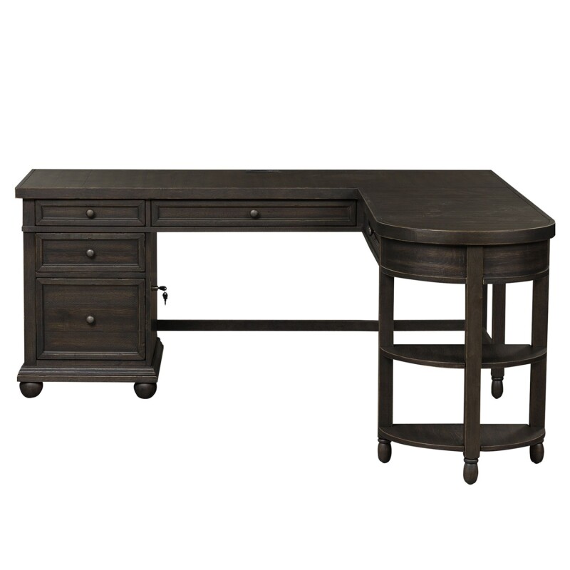 Harvest Home Opt L Shaped Desk Set 879HOOLSD