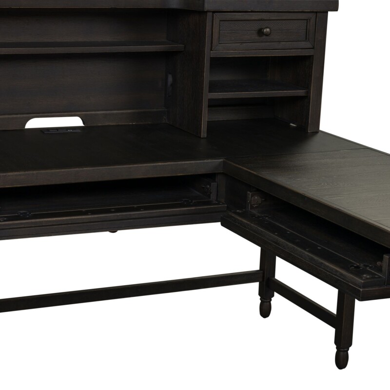 Harvest Home Opt L Shaped Desk Set 879HOOLSD