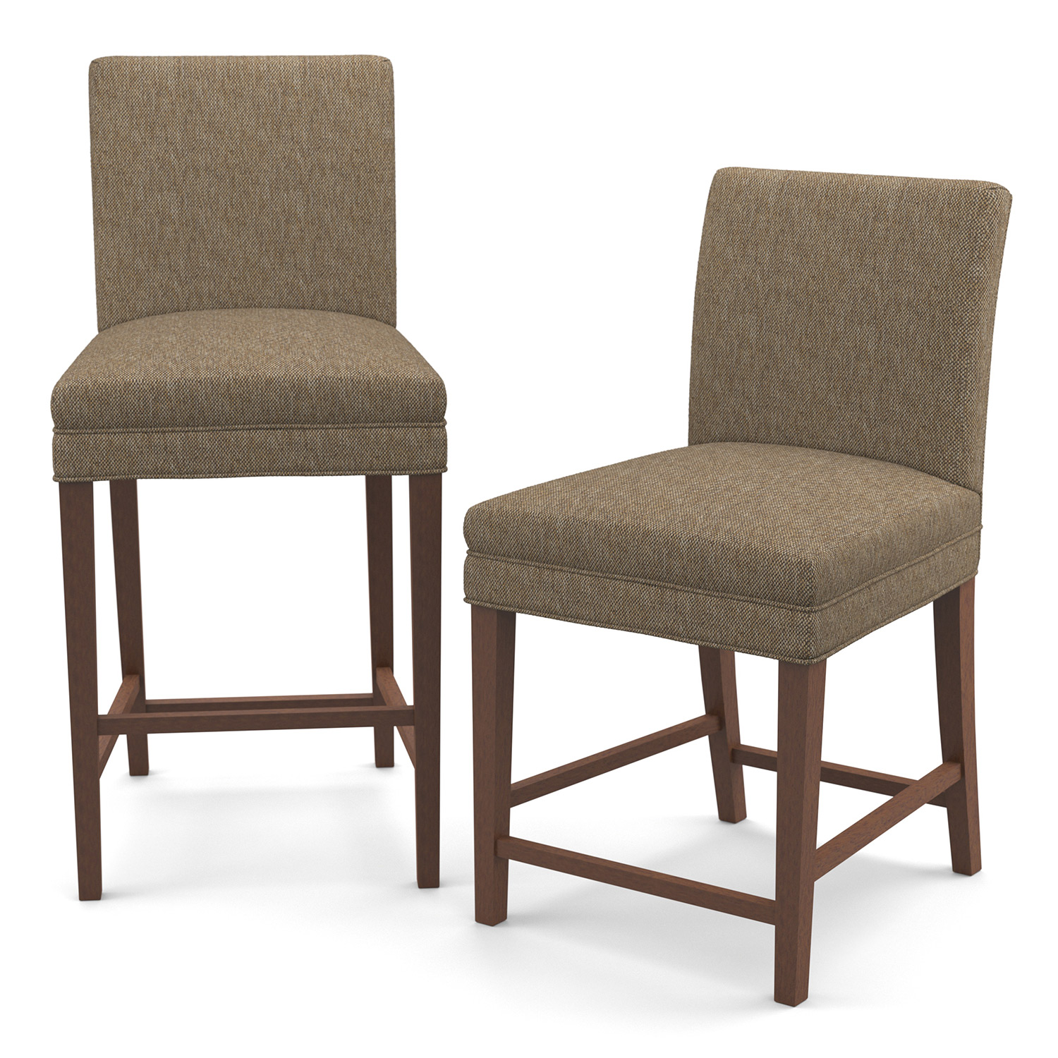 Odellum 2 - 24" & 30" Barstools - Dark Walnut - 8800DW/24 8800DW24