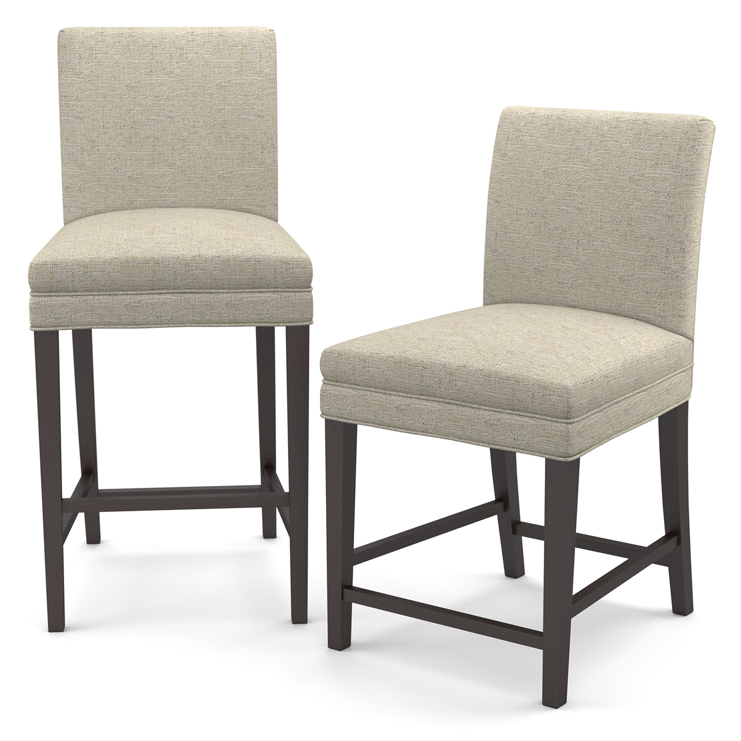 Odellum 2 - 24" & 30" Barstools - Dark Walnut - 8800DW/24 8800DW24