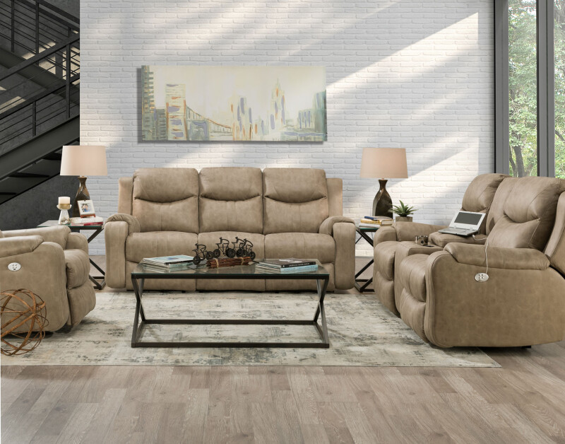 Marvel Double Reclining Sofa 88131