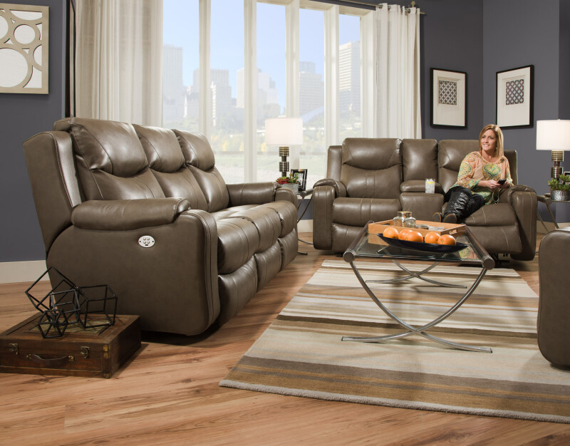 Marvel Double Reclining Sofa 88131