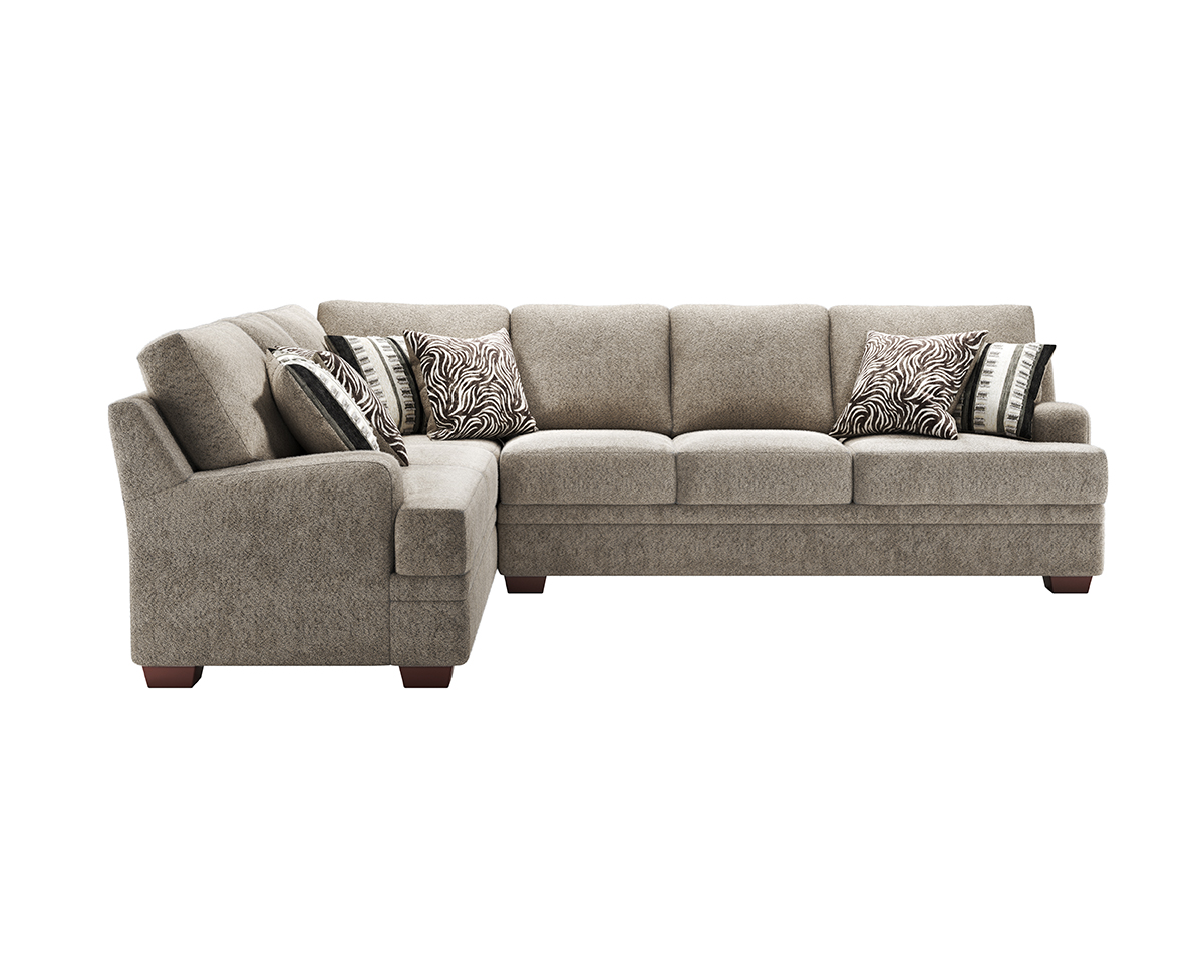 8825SEC L/F Sectional Pandora Teddy Bear 8825LFS01