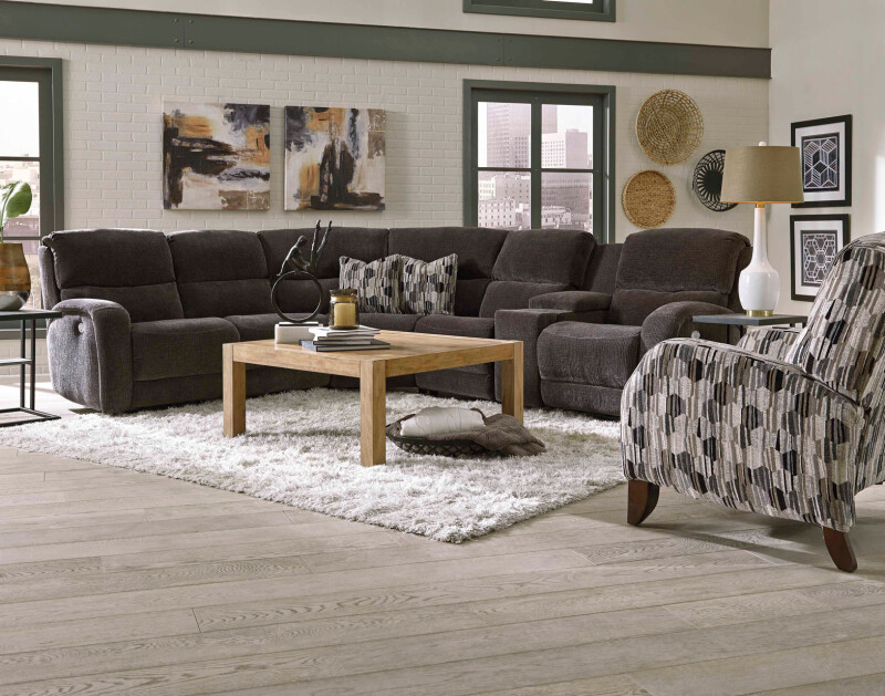 Southern Motion Fandango Single Seat LAF Recliner Gray 88407 Picture 1