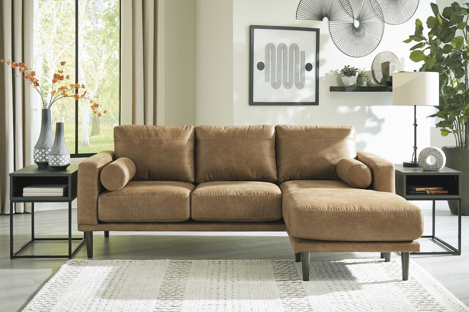 Arroyo Caramel Sofa Chaise 8940118