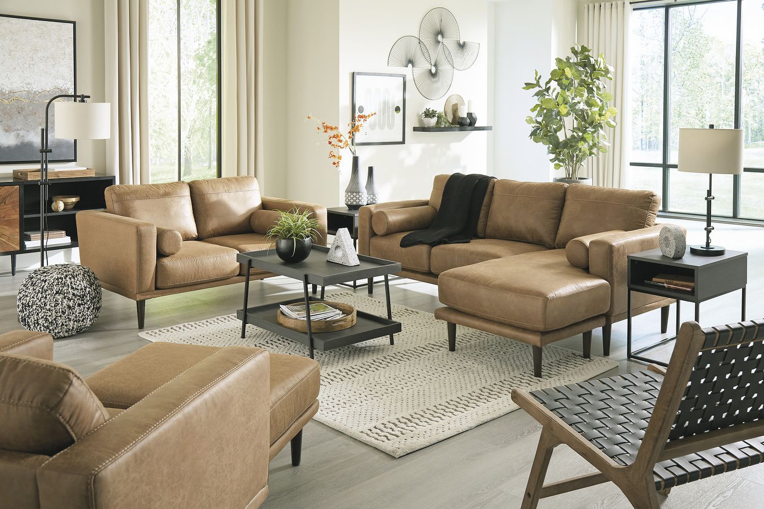 Arroyo Caramel Sofa Chaise 8940118