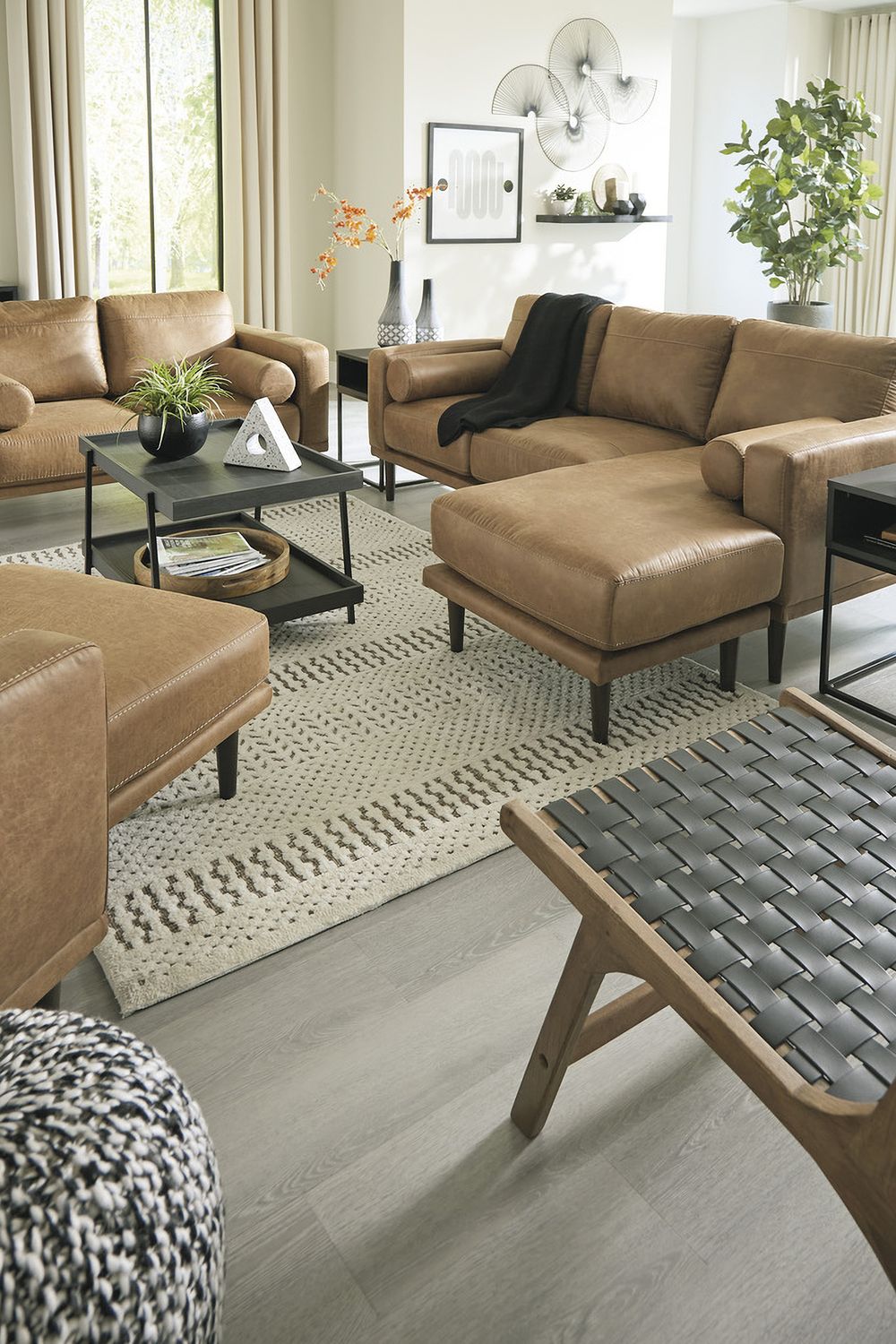 Arroyo Caramel Sofa Chaise 8940118