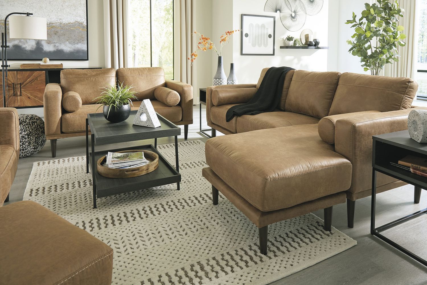 Arroyo Caramel Sofa Chaise 8940118