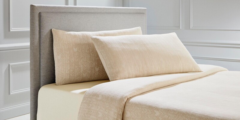 Herringbone 3 Piece Bedding Set 8BAS340KG