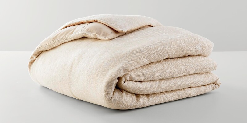 Herringbone 3 Piece Bedding Set 8BAS340QN
