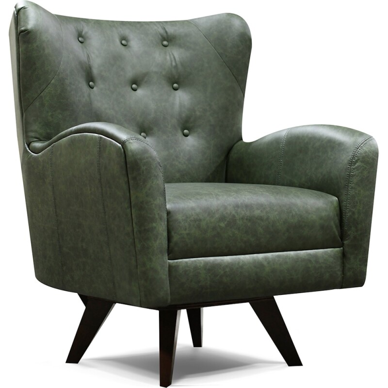 Harlow Leather Swivel Chair 8C069AL