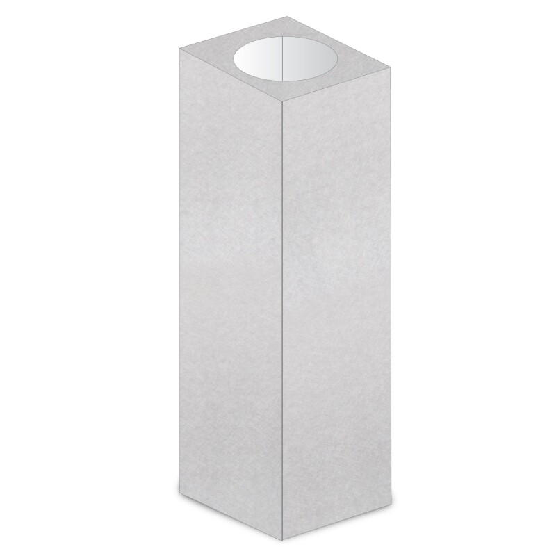 61" Chimney Extension for Ceilings up to 12.5 ft. 8GL14ISE