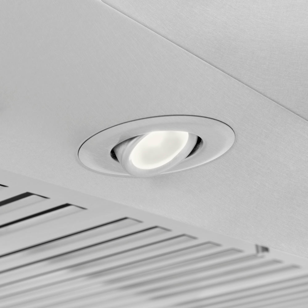 48 In. Ducted Wall Mount Range Hood In Satin Stainless Steel 8KF2S48