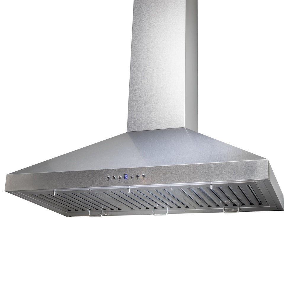 30 In. Convertible Vent Wall Mount Range Hood In Satin Stainless Steel 8KL3S30