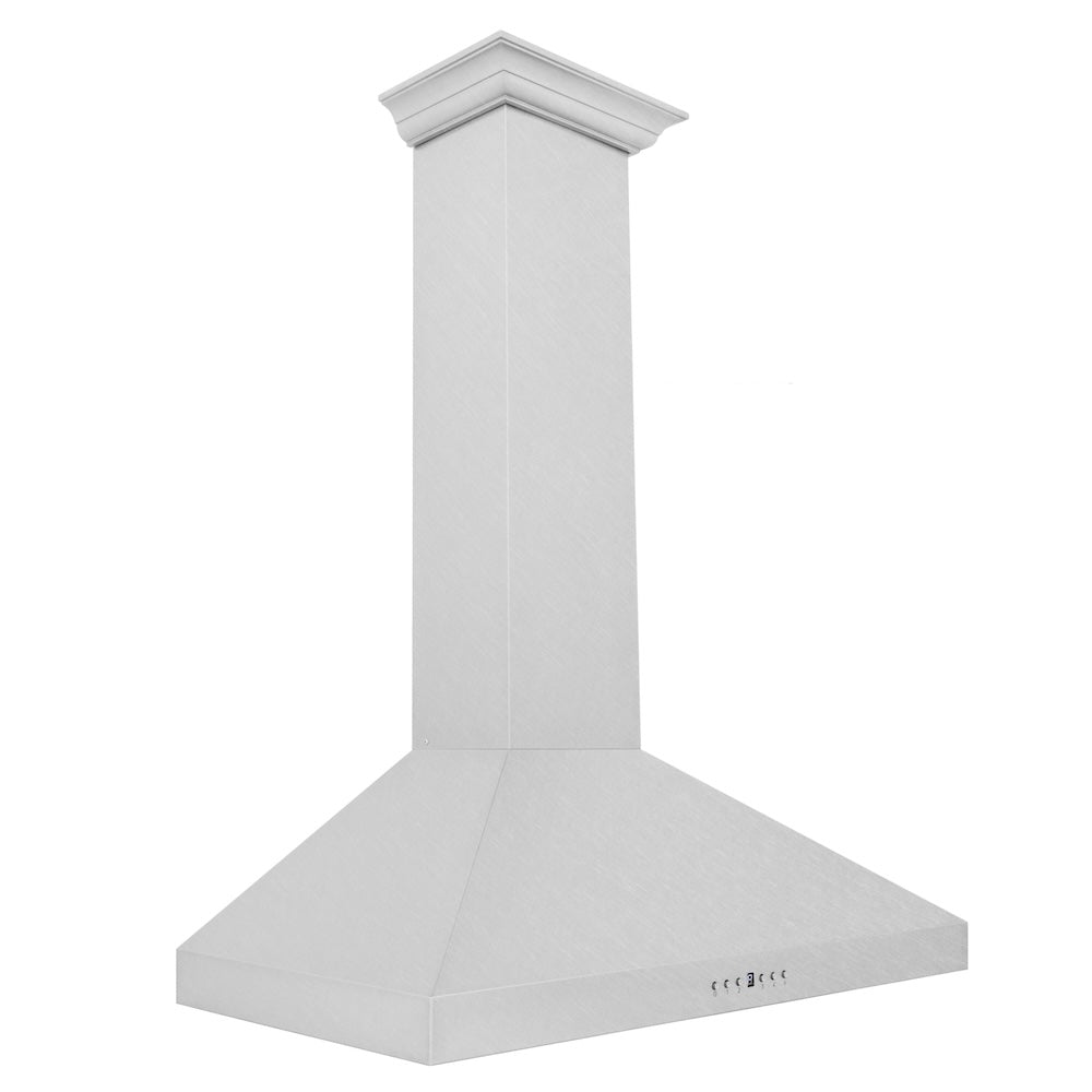 36 In. Convertible Vent Wall Mount Range Hood In Satin Stainless Steel 8KL3S36