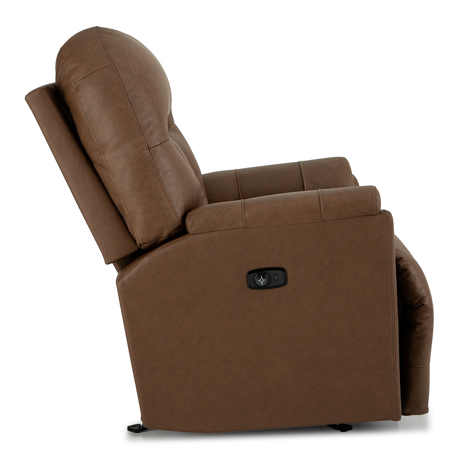 Suitably - Medium-sized, Overstuffed Pillow Recliner - 8M34 8M34