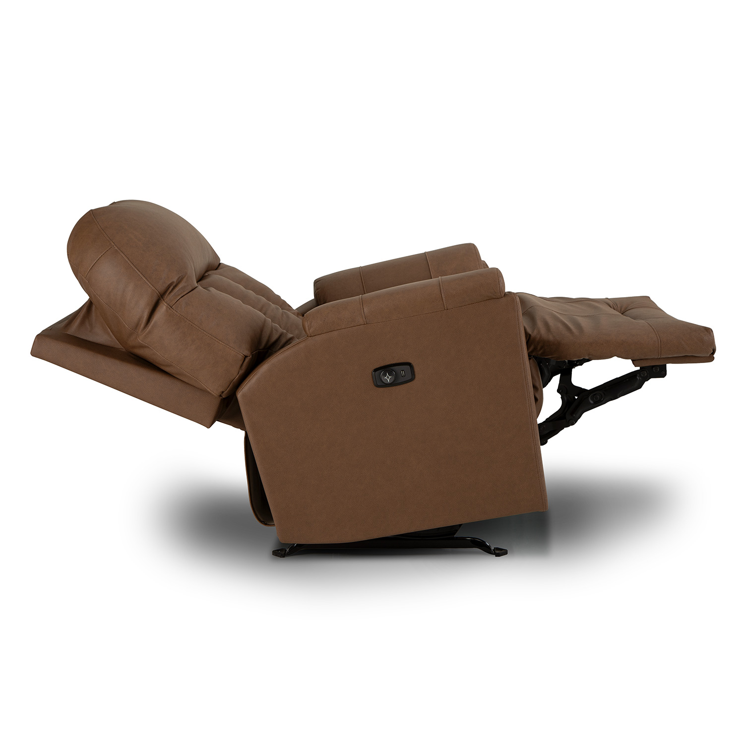 Suitably - Medium-sized, Overstuffed Pillow Recliner - 8M34 8M34