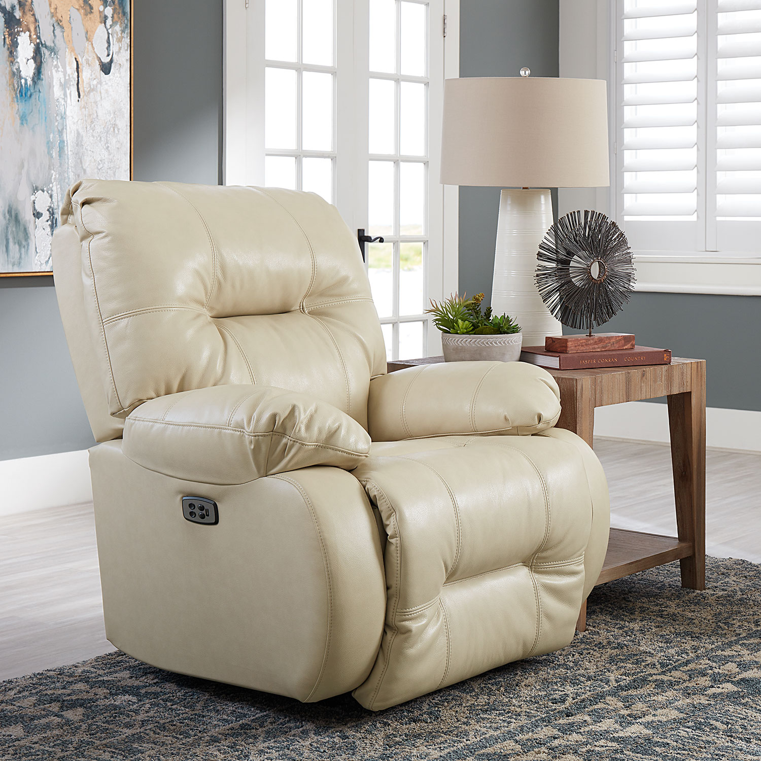 Brinley2 - Medium, Traditional Styled Recliner - 8MW84 8MW84