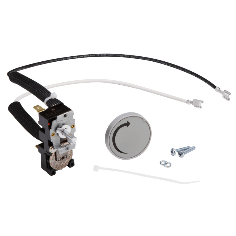 Thermostat Kit, for Kickspace Heaters, 120/240 Vac, 12.5 amps. Temperature Range 40°-130°F 90