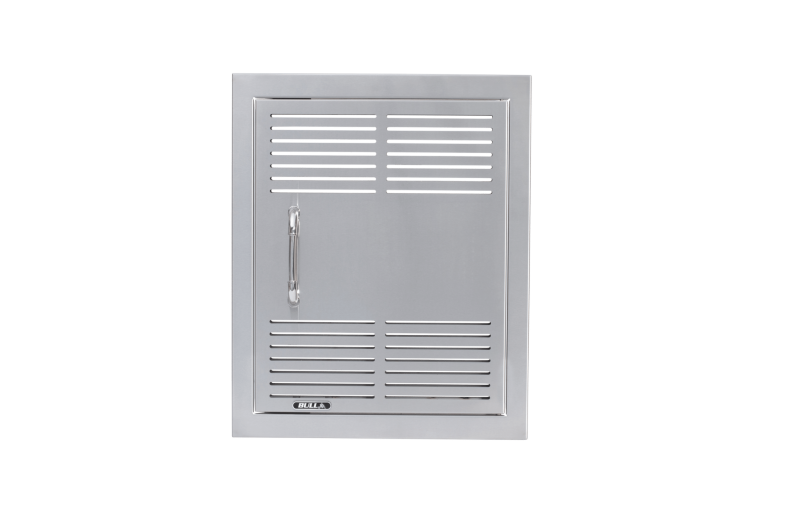 Dual Lined Stainless Steel Vented Vertical Door with Reveal 90000