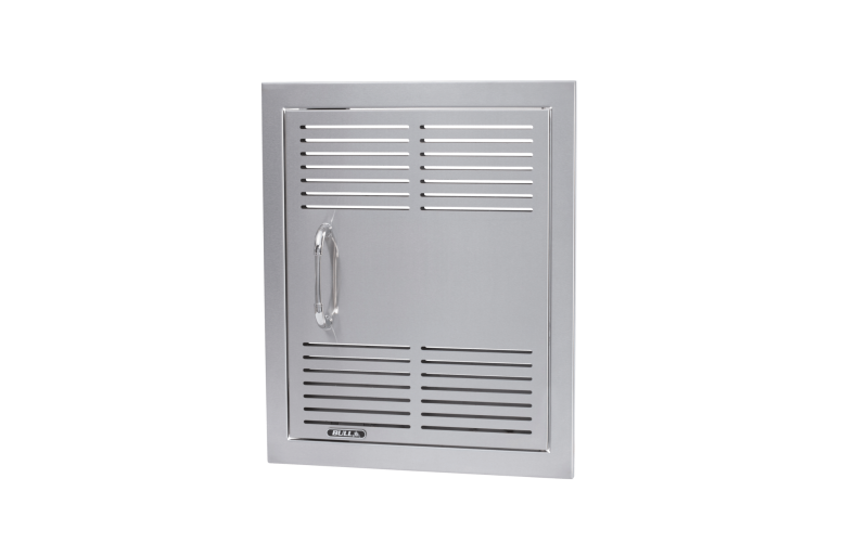 Dual Lined Stainless Steel Vented Vertical Door with Reveal 90000