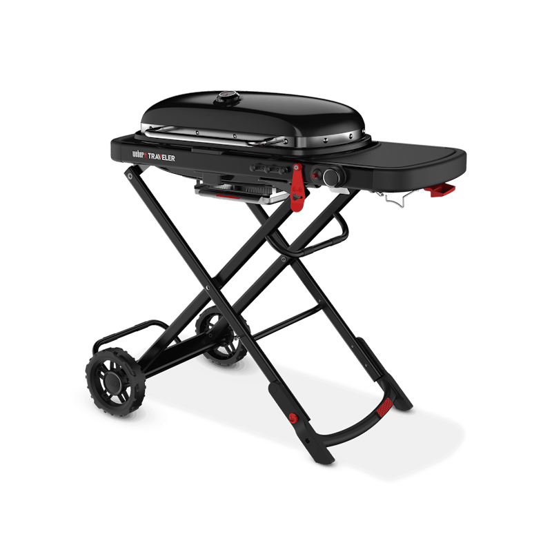 Weber Traveler® Portable Gas Grill Stealth Edition 9013001, product image 2 of 3