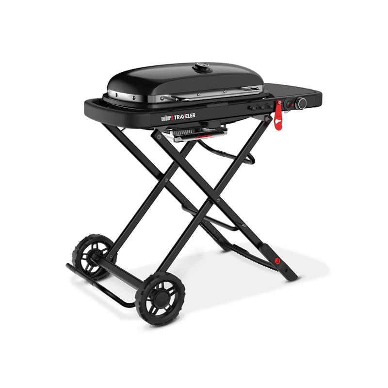 Weber Traveler® Portable Gas Grill Stealth Edition 9013001, product image 3 of 3