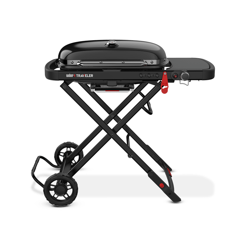 Weber Traveler® Portable Gas Grill Stealth Edition 9013001